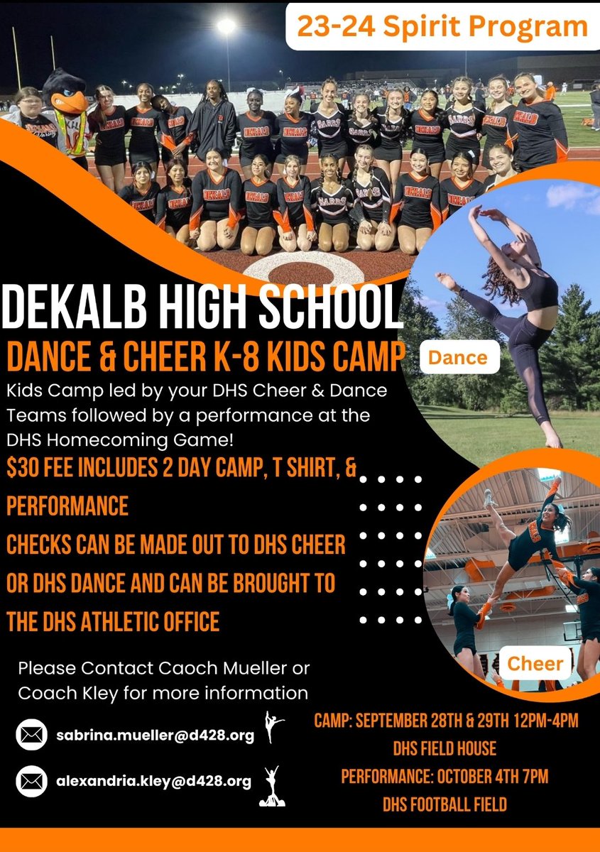DeKalb Dance Team tweet media