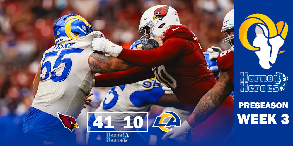 I Rams erano ancora basati a St.Louis quando avevano preso l'abitudine di scendere a Phoenix e farsi beffe dei Cardinals in partite spesso a senso unico.
hornedheroes.huddle.org/2024/09/16/una…