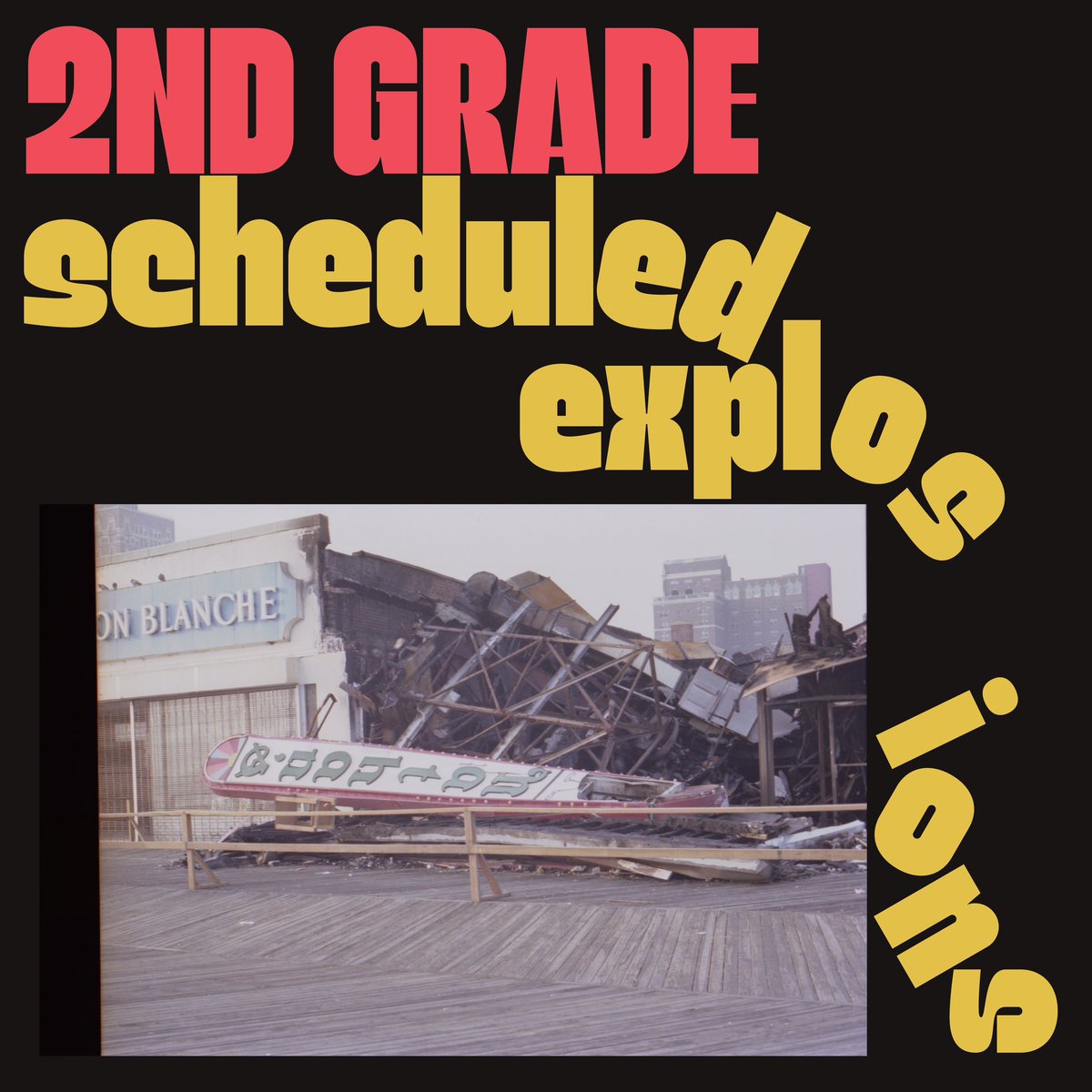 2nd Grade (@2ndgradephilly) on Twitter photo Album no. 4 is called Scheduled Explosions and is out 10/25 on <a href="/dbldblwhmmy/">Double Double Whammy</a> 💥💥💥 first THREE singles streaming everywhere now. Digital + cassette preorders will be linked in bio Album no. 4 is called Scheduled Explosions and is out 10/25 on <a href="/dbldblwhmmy/">Double Double Whammy</a> 💥💥💥 first THREE singles streaming everywhere now. Digital + cassette preorders will be linked in bio