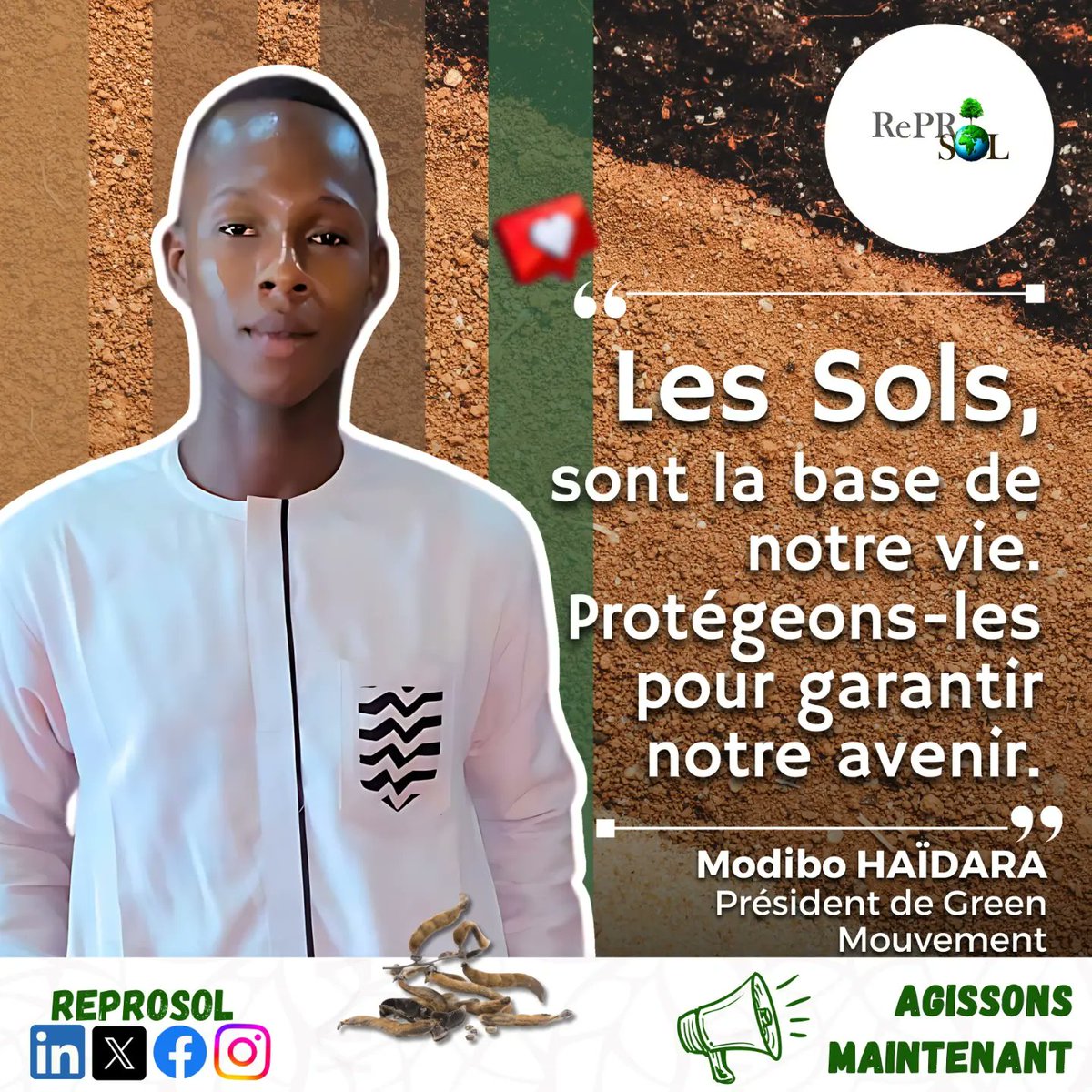 DuSol_tg's tweet photo. Vous voulez 𝗳𝗮𝗶𝗿𝗲 𝗲𝗻𝘁𝗲𝗻𝗱𝗿𝗲 𝗮𝘂𝘀𝘀𝗶 𝘃𝗼𝘁𝗿𝗲 𝘃𝗼𝗶𝘅 ? Participez à notre campagne en envoyant votre 𝘯𝘰𝘮, 𝘱𝘩𝘰𝘵𝘰, et votre 𝘮𝘦𝘴𝘴𝘢𝘨𝘦 via WhatsApp (https://t.co/tsposbQTvh) ou en commentaire.
@MahamadouGado1
Rantiolouwa AGNONMI
ModiboHAÏDARA
#ReProSol https://t.co/jPRYrn0sRn
