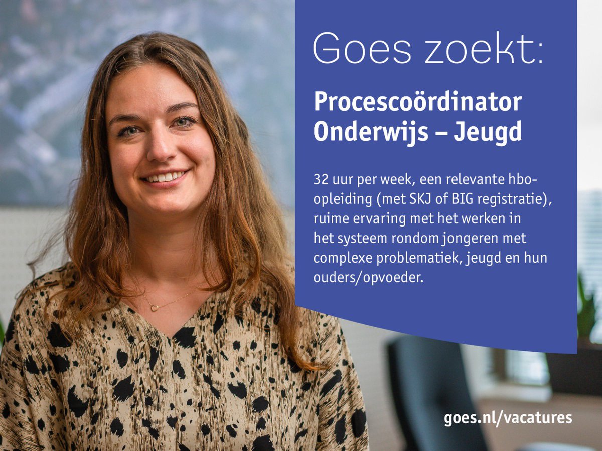 Wil jij een belangrijke rol spelen in het regelen en coördineren van zorg en ondersteuning voor onze inwoners? Dan is de functie Procescoördinator Onderwijs - Jeugd misschien wel iets voor jou! Solliciteren (tot en met 23 september) of meer weten? Ga naar werkenbijdebevelanden.nl/vacature/proce…