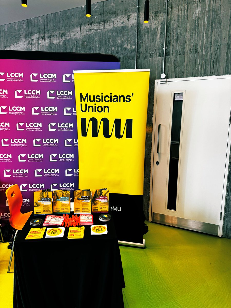 Simeon Scheuber-Rush (@schubone) on Twitter photo Great to meet students at <a href="/lccmlondon/">LCCM London</a> today to talk about the Musicians’ Union and our campaigns to make a fairer and more equitable Music Industry <a href="/WeAreTheMU/">Musicians' Union</a> <a href="/The_TUC/">Trades Union Congress</a> Great to meet students at <a href="/lccmlondon/">LCCM London</a> today to talk about the Musicians’ Union and our campaigns to make a fairer and more equitable Music Industry <a href="/WeAreTheMU/">Musicians' Union</a> <a href="/The_TUC/">Trades Union Congress</a>