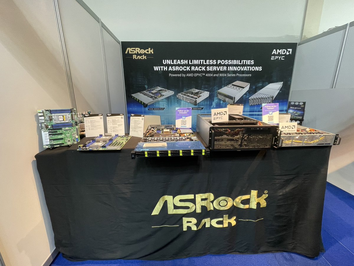 ASRock Rack Inc. tweet media