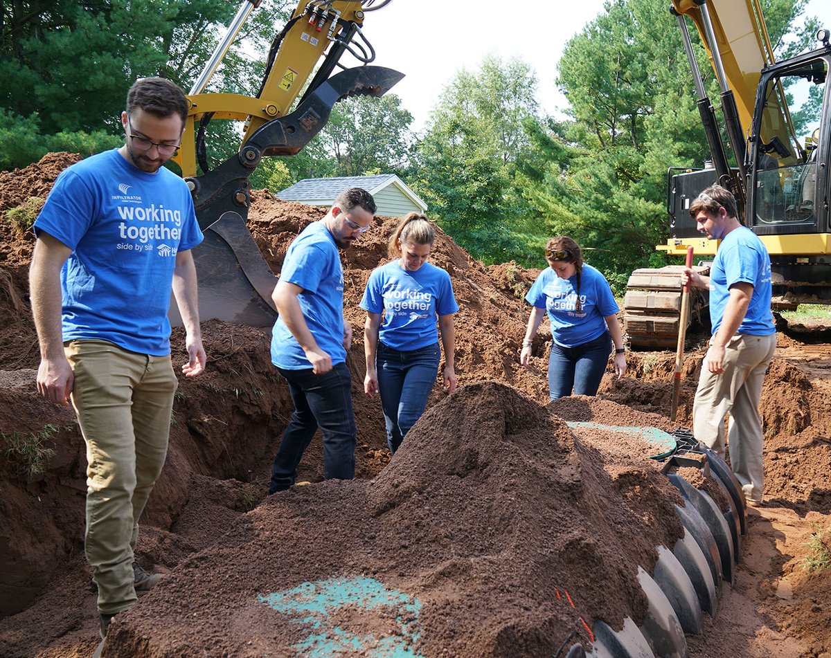 Habitat_org's tweet image. #DidYouKnow that it is #SepticSmartWeek?
A partner since 2017, @Infiltrator Water Technologies continues to provide septic systems and technical support to Habitat affiliates across the U.S. and Canada. Thank you for your eco-friendly donated products and expertise!