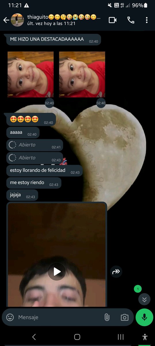 mi amigo feliz pq le puso una destacada🥺, llora el pelotudo JAJAJAJ