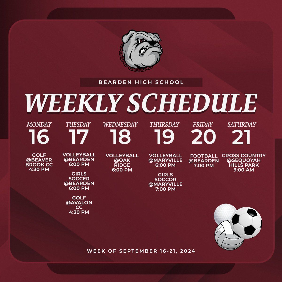 @BeardenHSAthletics (@beardenhsathle1) on Twitter photo 