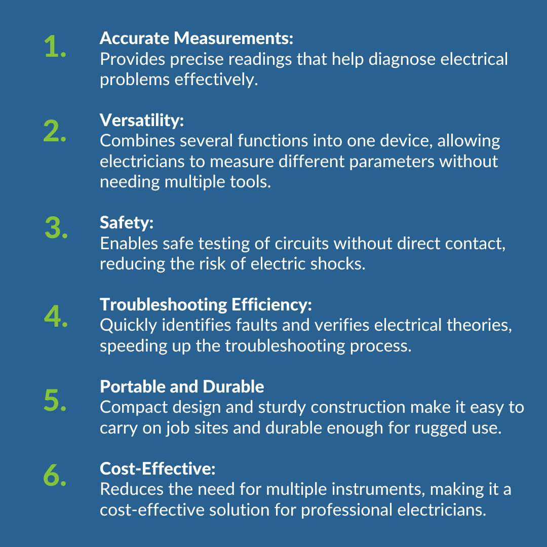 RazorSync's tweet image. Electricians, elevate your toolkit with a Digital Multimeter! 

Precision, safety, and efficiency in one tool. See why it’s a must-have for every electrical job. ⚡🛠️
#ElectricianTools #DigitalMultimeter