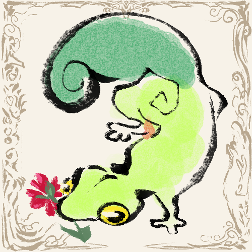 Kaoskiam's tweet photo. Treecko Line #Pokemonfanart https://t.co/uyKOpLQorJ