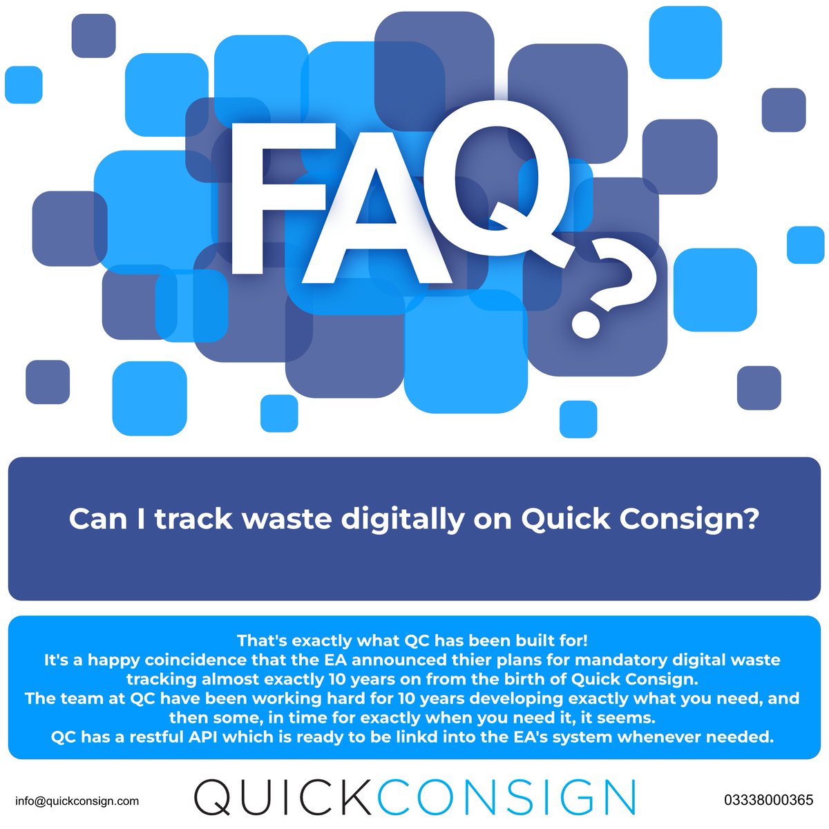 Quick_Consign's tweet photo. #FAQs #QuickConsign #DigitalWasteTracking https://t.co/BDWclIwWGB