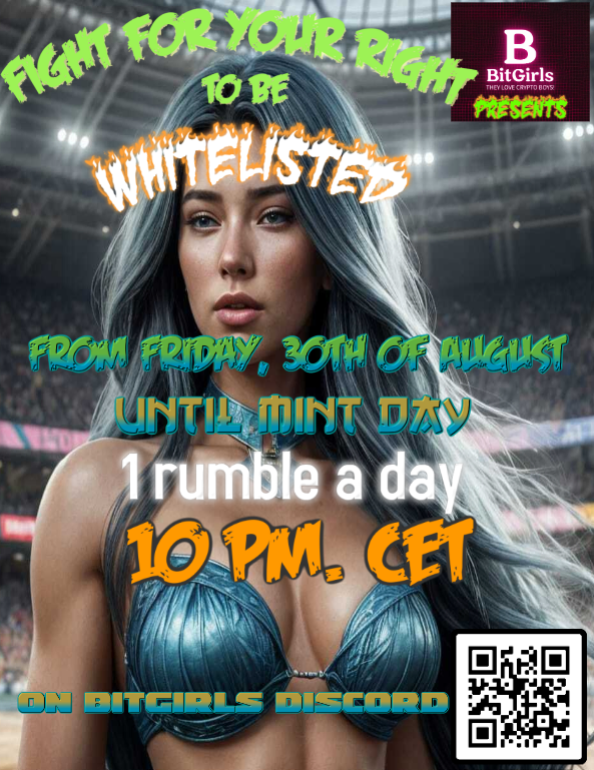 BitGirlsVeChain's tweet photo. 📢📢Week 7/8 of celebrating our @MossyEarth subscription #BitGirls is giving away 200 $B3TR tokens 🔥🔥🔥and this every week until our #DreamChicks mint end of september
To take part➡️
1) Follow us
2) Like this tweet
3) retweet
4) Tag at least 3 people
5) Good luck!
#VeBetterDAO https://t.co/isExIsXDRI