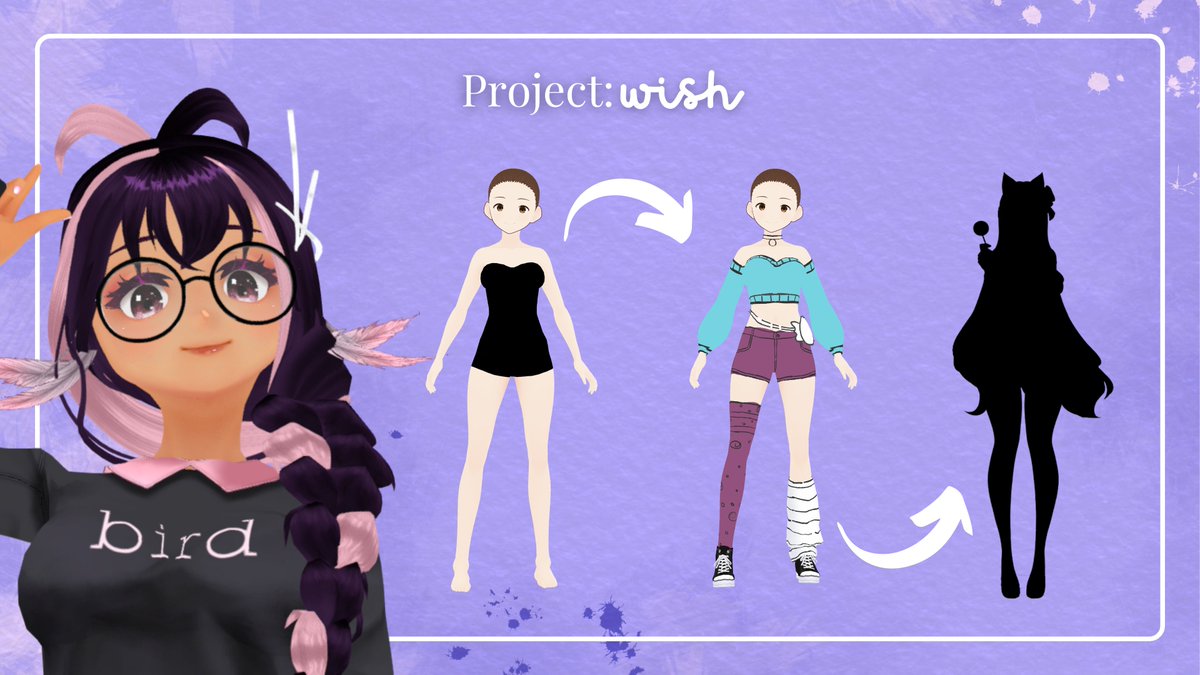 Kestrelia_'s tweet photo. Good morning everyone 💖
I am pleased to announce that Kandi's 3D model work has officially begun ✨ Currently have some very basic clothing meshes, more updates soon!
This is what I'm working on today!
What are your plans?
◦━ #projectwish • #おはようVtuber ♡ https://t.co/wk8LHoacYl