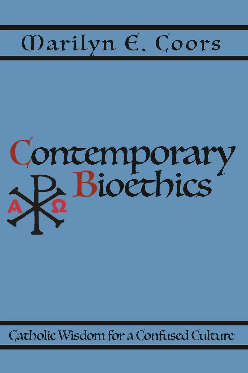 The NCBC’s new book, CONTEMPORARY BIOETHICS: CATHOLIC WISDOM FOR A CONFUSED CULTURE, edited by Marilyn Coors, is finally available! 🎉🍾

Today, you can officially purchase a print copy of this penetrating, crucial guide to witnessing a countercultural vision of conscience and