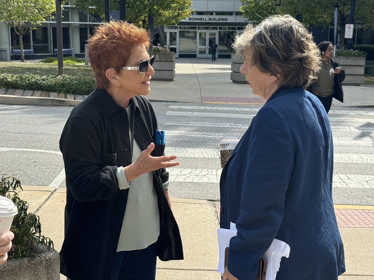 AFTunion's tweet photo. Good morning, Philadelphia! 🦅 🔔 

We’re joining our union family of Higher Ed Labor United to talk about how #Project2025 would negatively impact our country’s colleges and universities. 

Follow along in the thread below! https://t.co/ImZGQriYW4