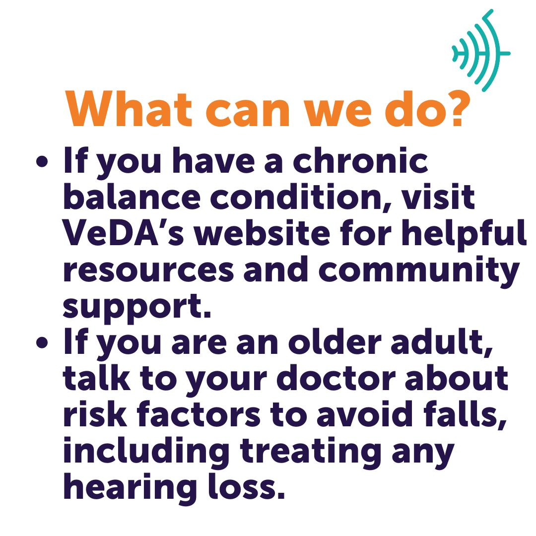 It's Balance Awareness Week thanks to our partner <a href="/vestibularveda/">Vestibular Disorders</a> 🦩 We're also taking this opportunity to highlight fall risks among older adults vestibular.org cdc.gov/falls/data-res… #balance #vertigo #dizziness #falls #loveyourears #keeplistening
