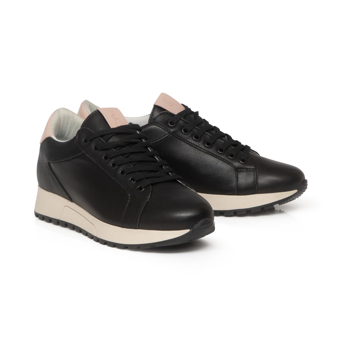 letbelewi's tweet photo. Brand New French Sole Black Leather Trainers/ Sporty Sole size 40 https://t.co/WVhhB4VLLU