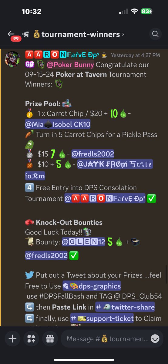 Jayk (@canepajason) on Twitter photo Well had a very busy Sunday <a href="/DPS_Club54/">💀ÐÈÄÐ þÖKÈR §ÖÇÌȆ¥💀</a> #DeadPokerSociety & thanks to the <a href="/battlebunniesTM/">The Battle Bunnies</a> for the Every Sunday poker game at there Tavern I took 3 rd place ! Well had a very busy Sunday <a href="/DPS_Club54/">💀ÐÈÄÐ þÖKÈR §ÖÇÌȆ¥💀</a> #DeadPokerSociety & thanks to the <a href="/battlebunniesTM/">The Battle Bunnies</a> for the Every Sunday poker game at there Tavern I took 3 rd place !