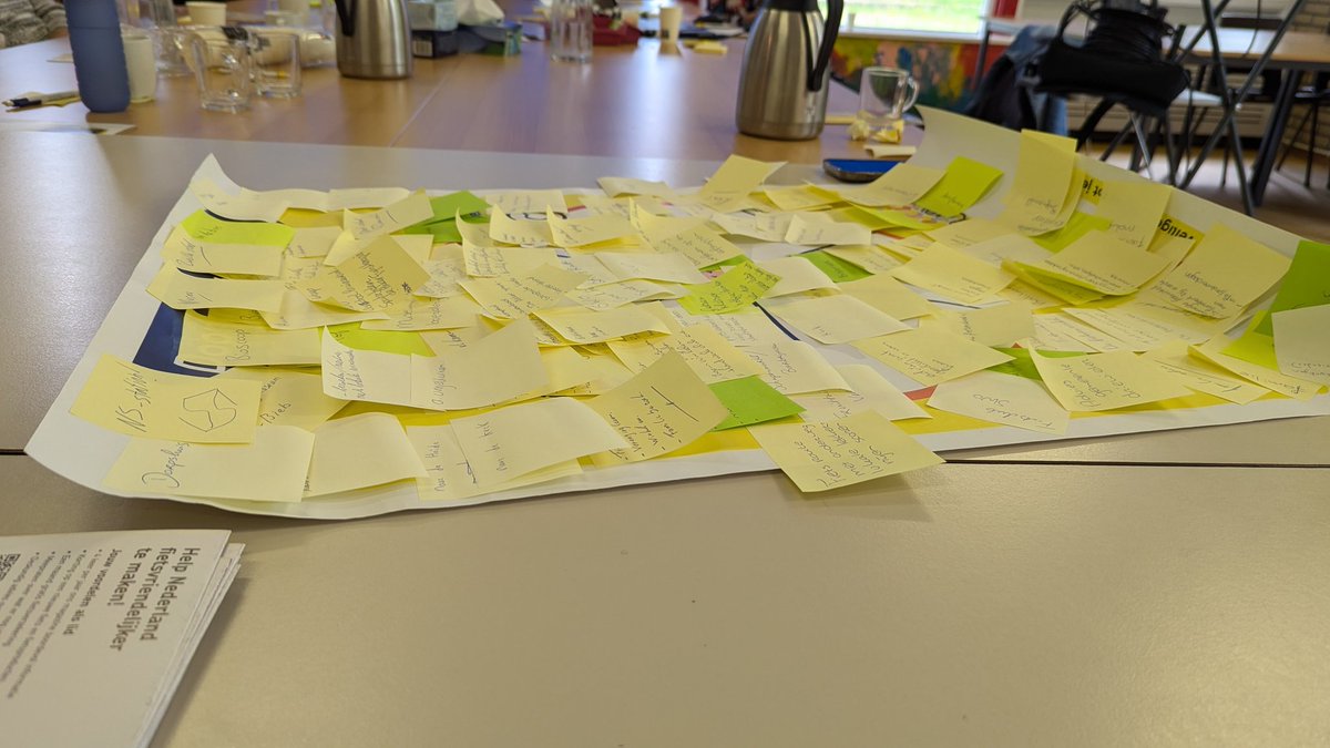 Vandaag bij brainstormsessie <a href="/doortrappen/">Doortrappen</a> bij <a href="/goedbezigobroek/">Goed Bezig Oldebroek</a>. Leuk om met zoveel belangstellenden te brainstormen over een fietsvriendelijkere gemeente #Oldebroek.