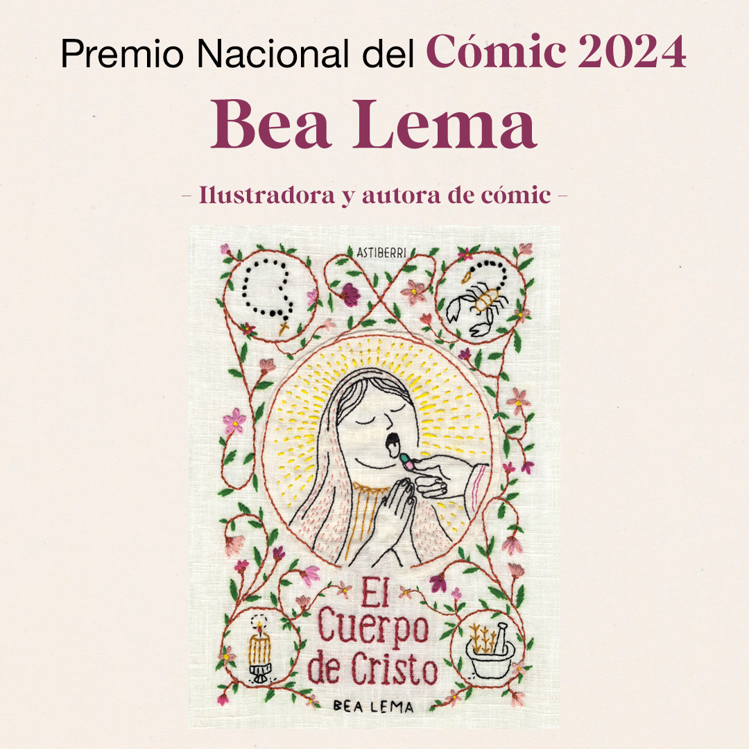 🎉 ¡Enhorabuena a nuestra #SociaDeMIA Bea Lema!

Ha sido galardonada con el Premio Nacional del Cómic 2024, concedido por <a href="/culturagob/">Ministerio de Cultura</a>, por su obra 𝗘𝗹 𝗰𝘂𝗲𝗿𝗽𝗼 𝗱𝗲 𝗖𝗿𝗶𝘀𝘁𝗼

👉 cultura.gob.es/actualidad/202…

<a href="/Astiberri/">Astiberri Ediciones</a>  <a href="/unikoec/">UniKo</a> 

#AnimaciónEsMIA #JuntasSomosMásFuertes
