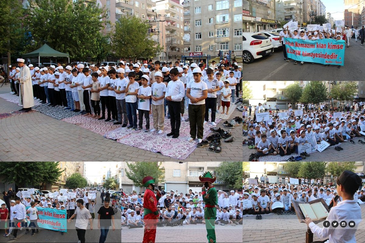 #KuranNesliPlatformu tarafından #Diyarbakır'ın merkez #Bağlar ilçesinde yüzlerce çocuğun katılımıyla "Hayat Namazla Güzeldir" etkinliği düzenlendi.
