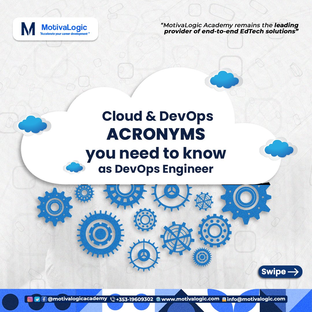 motivalogic's tweet image. Unlock the Power of Cloud DevOps: Essential Concepts You Need to Know! 🚀
Are you diving into the world of Cloud DevOps? Understanding the fundamental concepts can significantly enhance your approach to managing and deploying applications.
#CloudDevOps #TechJargon #CloudComputing