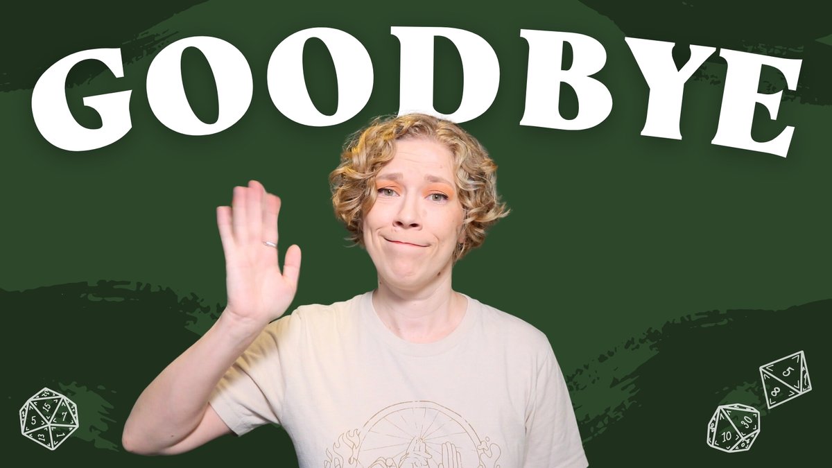 r4ivlog's tweet image. Is your campaign coming to an end? In my latest video, I’m sharing tips on how to give your campaign a satisfying conclusion—whether that means following through on player expectations or throwing in a twist! #TTRPG #DMtips #DnD 
youtu.be/oXvZAyJ6mSM