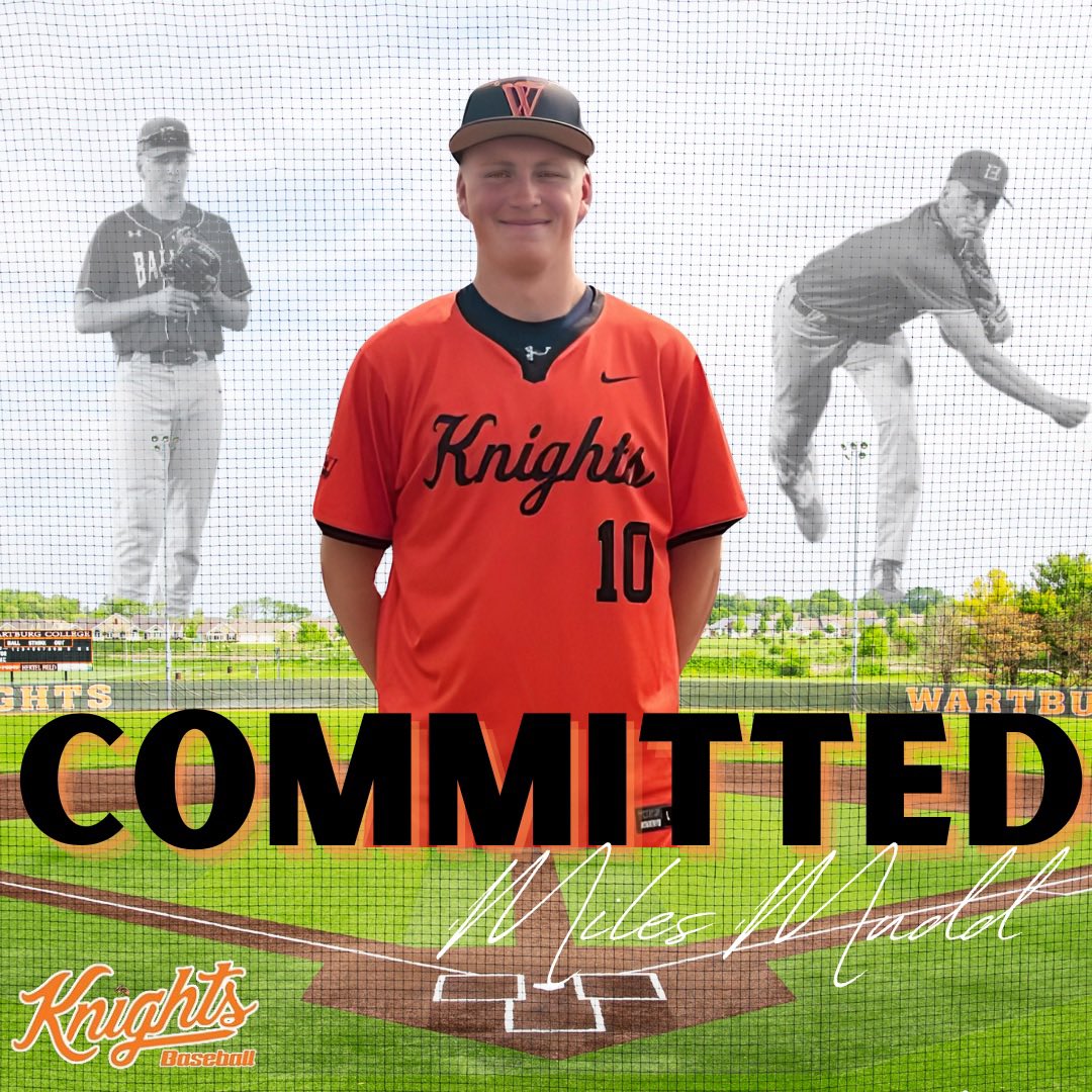Miles Mudd (@milesmudd) on Twitter photo I’m blessed to announce my commitment to Wartburg to continue my academic and baseball career! I’d like to thank my family, my teammates, and my coaches for this opportunity. Go Knights! ⚔️🟠⚫️ <a href="/coachklunderwb/">Casey Klunder</a> <a href="/TylerWillis24/">Tyler Willis</a> <a href="/WartburgBB/">Wartburg Baseball</a> <a href="/BBomberBaseball/">Ballard Baseball</a> <a href="/MattSchirm_CAA/">Matthew Schirm</a> I’m blessed to announce my commitment to Wartburg to continue my academic and baseball career! I’d like to thank my family, my teammates, and my coaches for this opportunity. Go Knights! ⚔️🟠⚫️ <a href="/coachklunderwb/">Casey Klunder</a> <a href="/TylerWillis24/">Tyler Willis</a> <a href="/WartburgBB/">Wartburg Baseball</a> <a href="/BBomberBaseball/">Ballard Baseball</a> <a href="/MattSchirm_CAA/">Matthew Schirm</a>