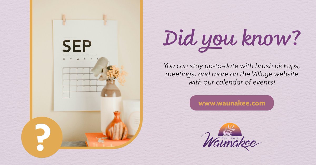 Village of Waunakee tweet media