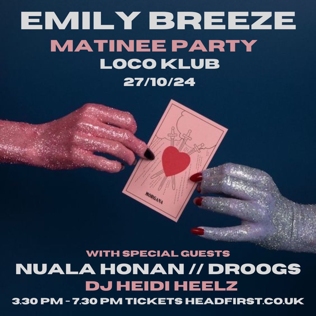 Emily Breeze (@emilybreeze11) on Twitter photo Sleazy Sunday matinee show alert with special guests <a href="/NualaHonan/">nualahonan</a> <a href="/droogsbristol/">DROOGS</a> and <a href="/Heelz/">Heidi Heelz</a>. Right next to temple meads train station at <a href="/LocoKlub/">The Loco Klub</a> Sleazy Sunday matinee show alert with special guests <a href="/NualaHonan/">nualahonan</a> <a href="/droogsbristol/">DROOGS</a> and <a href="/Heelz/">Heidi Heelz</a>. Right next to temple meads train station at <a href="/LocoKlub/">The Loco Klub</a>