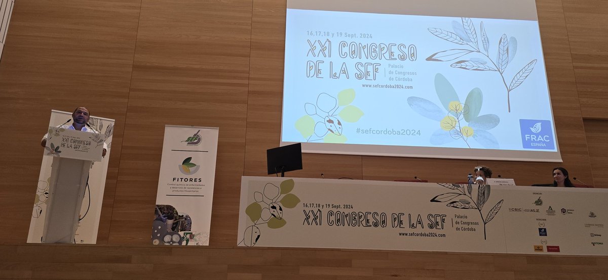 Juan A. Navas-Cortés (personal) (@janavascortes) on Twitter photo Magistral presentacion del Prof. Enrique Quesada <a href="/ETSIAM_UCO/">ETSIAM-UCO</a> sobre hongos entomopatogenos en agricultura en el Workshop SEF-FITORES EN #sefcordoba2024 Magistral presentacion del Prof. Enrique Quesada <a href="/ETSIAM_UCO/">ETSIAM-UCO</a> sobre hongos entomopatogenos en agricultura en el Workshop SEF-FITORES EN #sefcordoba2024
