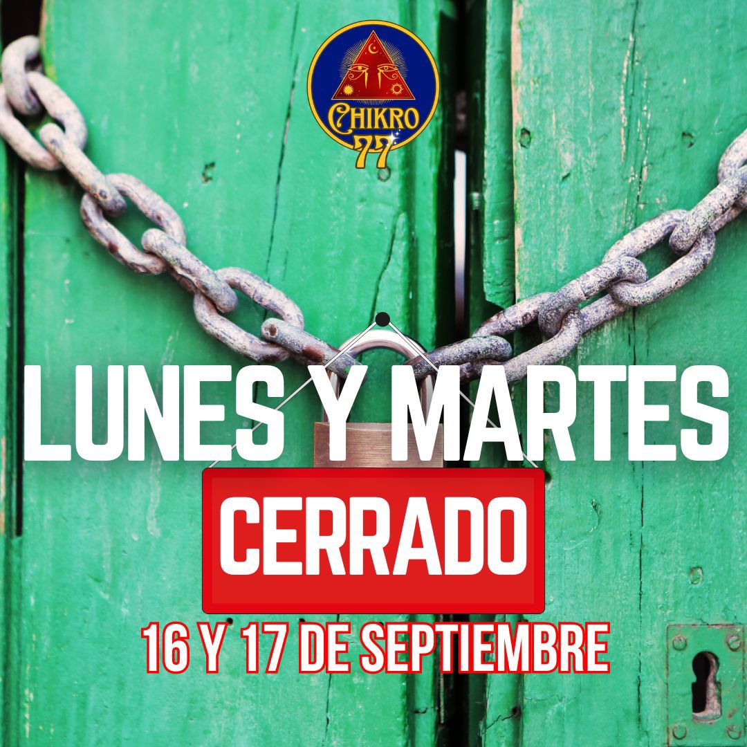 Chikro77's tweet photo. ¡Gracias por este increíble fin de semana patrio en #Chikro! 🇲🇽🎉
Ahora nos toca descansar. Lunes y martes nos preparamos para lo que viene… ¡El miércoles de Licuachelas y un toque sonidero! 🍻🎶
Nos vemos pronto para más fiesta y diversión. https://t.co/hl1XTsWx9B
