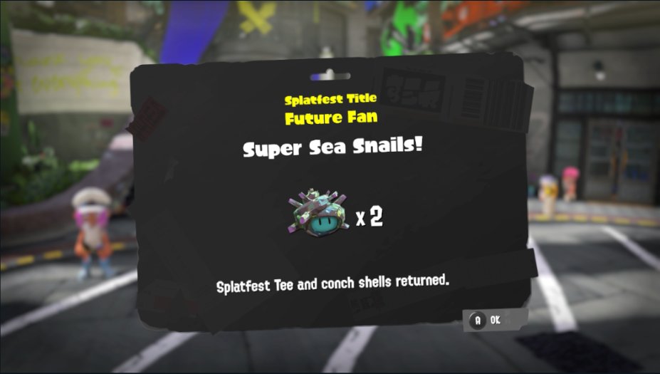 Another successful avoided Splatfest.

GG's to everyone I didn't play with. 🤓🤭
