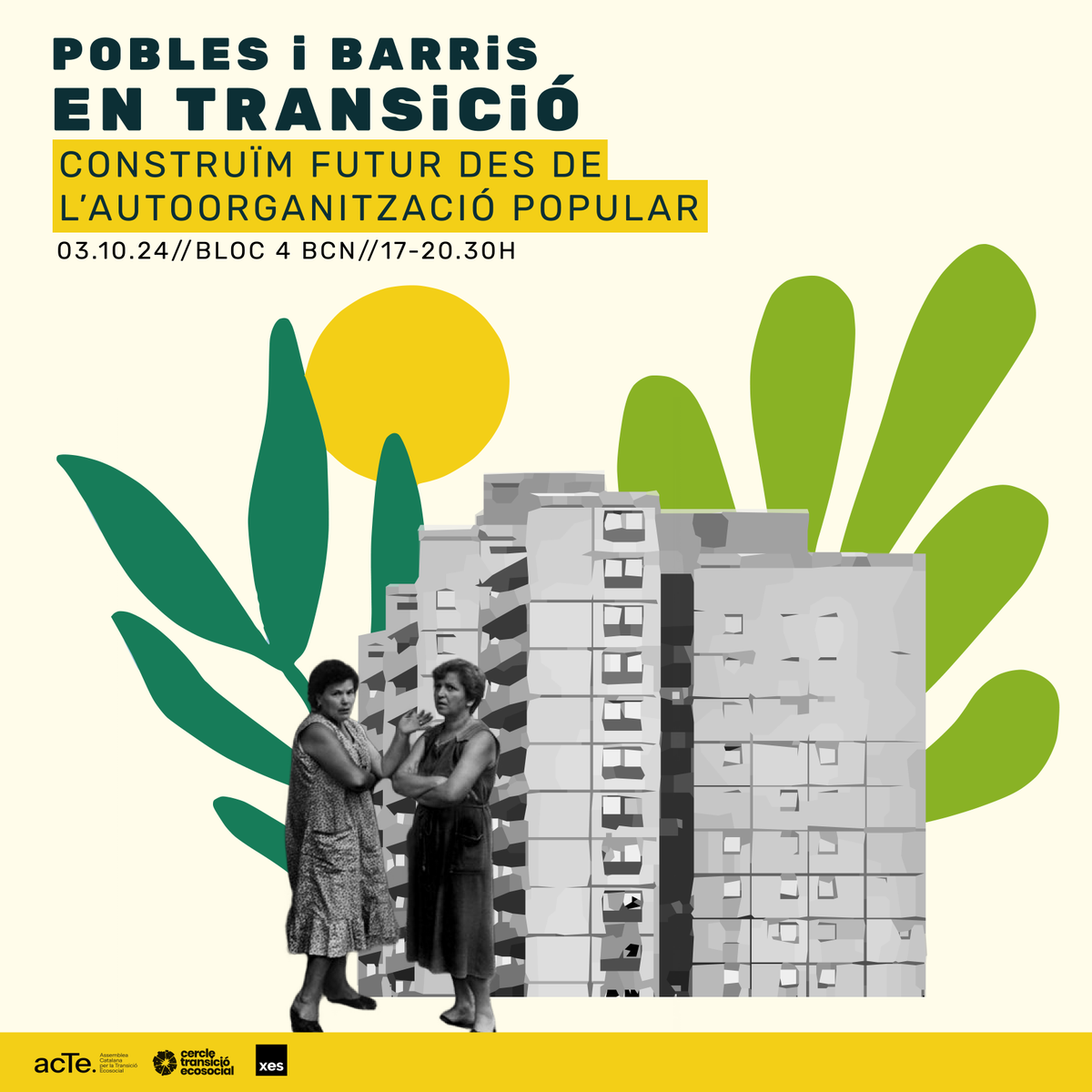 Coòpolis Barcelona (@coopolis_bcn) on Twitter photo El 3/10 el cercle de #TransicióEcosocial organitza la jornada "Pobles i barris en transició".
➡️Què podem fer a escala local, tant des de les institucions com des del carrer, en el marc d’un projecte de transició ecològica popular?
📌<a href="/Bloc4BCN/">Bloc4BCN - Espai cooperatiu</a>.
🔗bcn.coop/agenda/jornada… El 3/10 el cercle de #TransicióEcosocial organitza la jornada "Pobles i barris en transició".
➡️Què podem fer a escala local, tant des de les institucions com des del carrer, en el marc d’un projecte de transició ecològica popular?
📌<a href="/Bloc4BCN/">Bloc4BCN - Espai cooperatiu</a>.
🔗bcn.coop/agenda/jornada…
