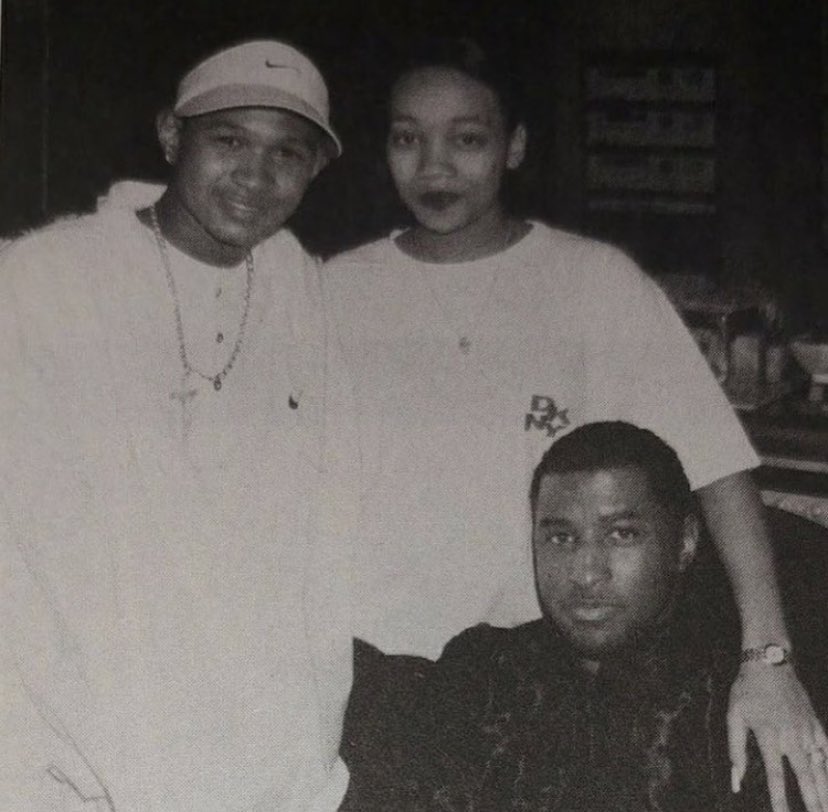 Happy 27th to <a href="/Usher/">Usher Raymond IV</a>  ‘My way’ album . The album featured one of my all time faves ‘Slow Jam’ . Usher, <a href="/MonicaDenise/">Monica</a> and Babyface in the studio ❤️