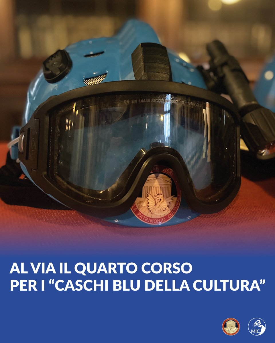 Ministero della Cultura (@mic_italia) on Twitter photo È iniziata oggi la IV edizione del corso per la Task Force “Caschi blu della cultura”, promosso dal Contact Point della Task Force “Caschi blu della Cultura” del MiC e dal Comando <a href="/_Carabinieri_/">Arma dei Carabinieri</a> Tutela Patrimonio Culturale. <a href="/_CoESPU_/">CoESPU-Center of Excellence4Stability Police Units</a>
🔗 Scopri di più: cultura.gov.it/comunicato/267… È iniziata oggi la IV edizione del corso per la Task Force “Caschi blu della cultura”, promosso dal Contact Point della Task Force “Caschi blu della Cultura” del MiC e dal Comando <a href="/_Carabinieri_/">Arma dei Carabinieri</a> Tutela Patrimonio Culturale. <a href="/_CoESPU_/">CoESPU-Center of Excellence4Stability Police Units</a>
🔗 Scopri di più: cultura.gov.it/comunicato/267…