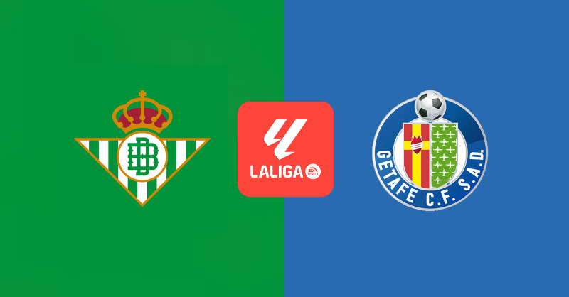 DAZN_ES's tweet photo. Los verdiblancos busca una nueva victoria ante un equipo azulón que aún no ha ganado 

@RealBetis 🆚 @GetafeCF

⏰ Desde las 18:30h

🎙️ @fernanmula, Capi, @DavidFer_ e @I__Molina

🖥️ Cómo ver: https://t.co/Ltjl6VHxk2

#LALIGAenDAZN ⚽️