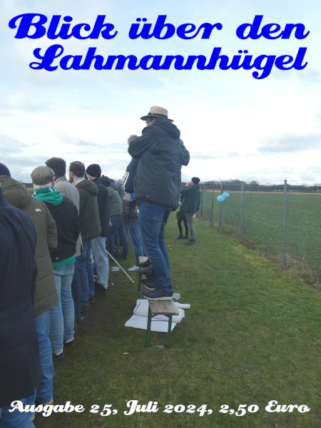 Zumindest für die 25. Ausgabe vom Blick über den Lahmannhügel hat es mit einiger Verspätung noch gereicht! Alle Infos dazu im Blogartikel unter lahmannhuegel.de/?p=4304, Bestellungen bitte nur per E-Mail nicht über die Social-Media-Kanäle.