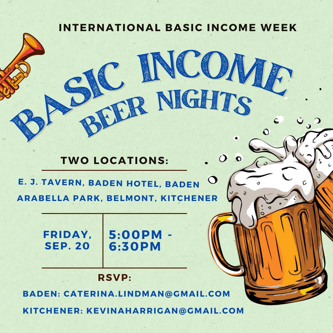 Basic Income Waterloo Region tweet media