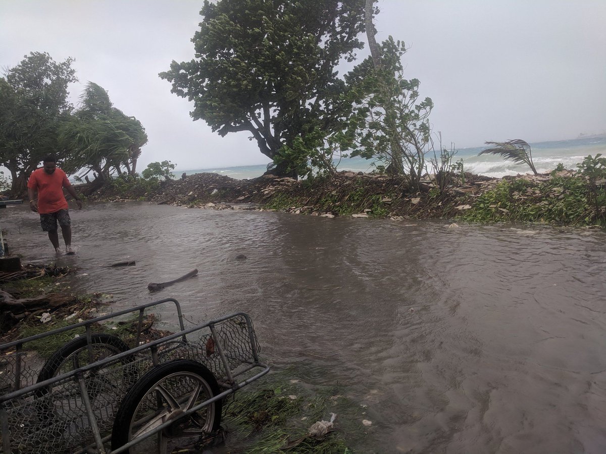 🌊 Tropical Cyclone Tino hit Tuvalu in January 2020. Much of Nanumea’s infrastructure is along the shoreline, exposed to cyclones, causing significant damage. Now TCAP is 
working in close consultation with communities to mitigate future risks.
buff.ly/3MFC6HK