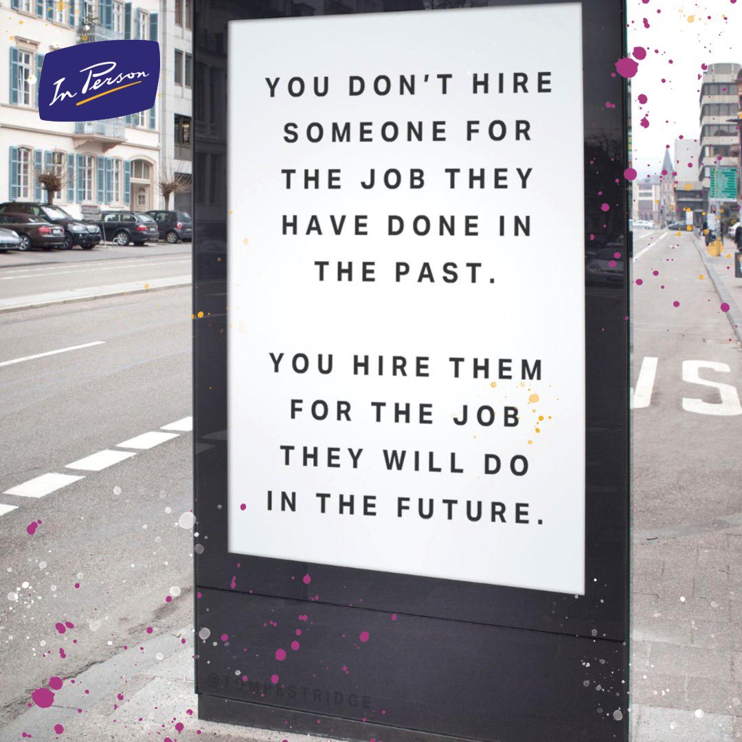 Het herkennen en koesteren van verborgen potentieel is essentieel voor succes op de lange termijn.

Hou in het zoeken naar kwaliteit rekening met de toekomst. Bij <a href="/InPersonBreda/">In Person Breda</a> is dit onze kernkwaliteit! <a href="/inperson/">In Person</a>  #future #hiring