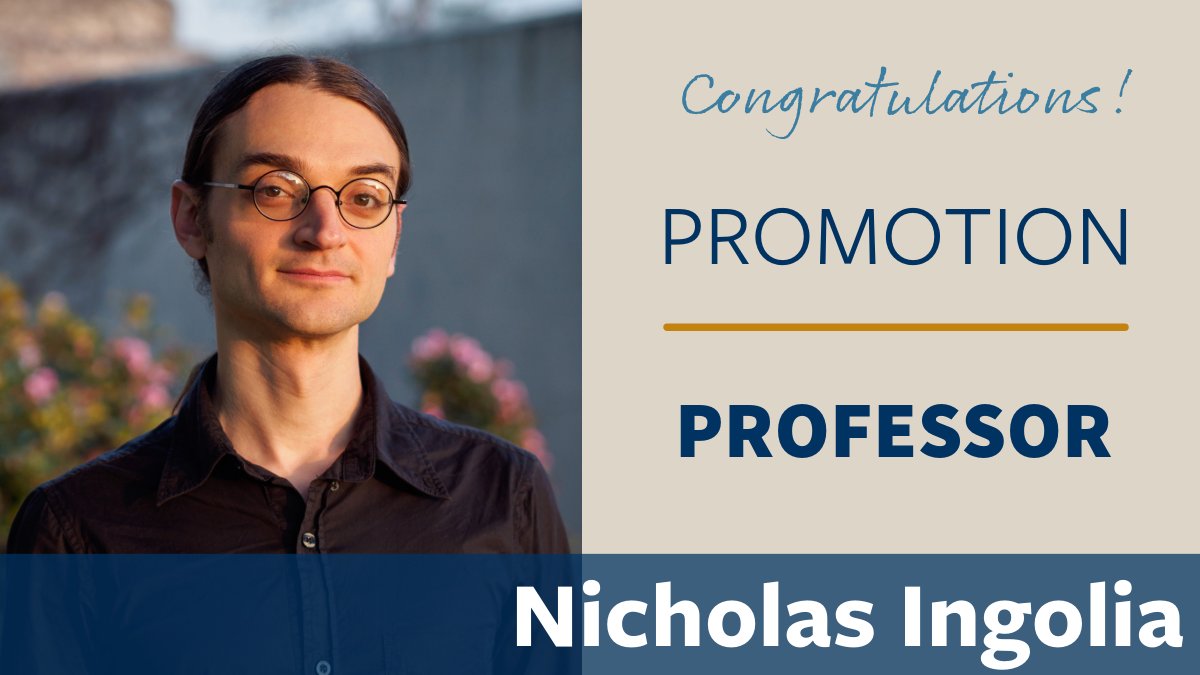 Congrats to MCB's Nicholas Ingolia <a href="/nickingolia/">Nicholas Ingolia</a> on his promotion to MCB Professor of Biochemistry, Biophysics and Structural Biology! 👏🥂 mcb.berkeley.edu/news-and-event…