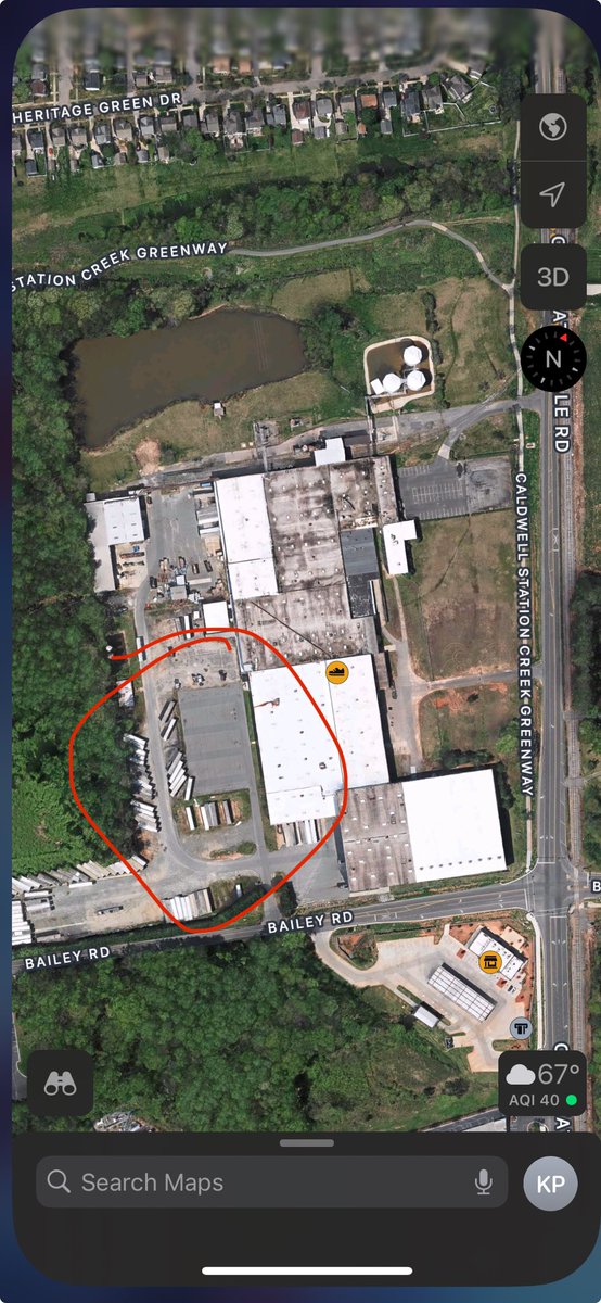 PARENTS GO TO THIS LOCATION AT FOAMEX. 18801 Old Statesville Road.