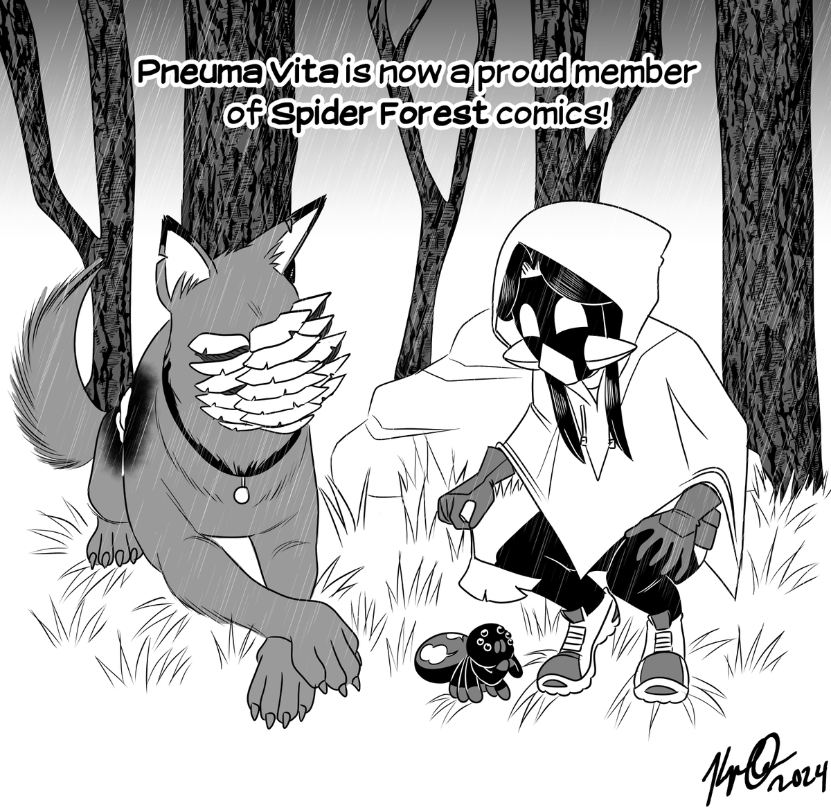 Konnichibot (@konnichibot) on Twitter photo As of September, PNEUMA VITA is now a proud member of <a href="/SpiderForest/">SpiderForest Comics</a> comics! You can read the comic on the same site AND check out other sweet comics as well!
pneumavita.com
spiderforest.com As of September, PNEUMA VITA is now a proud member of <a href="/SpiderForest/">SpiderForest Comics</a> comics! You can read the comic on the same site AND check out other sweet comics as well!
pneumavita.com
spiderforest.com