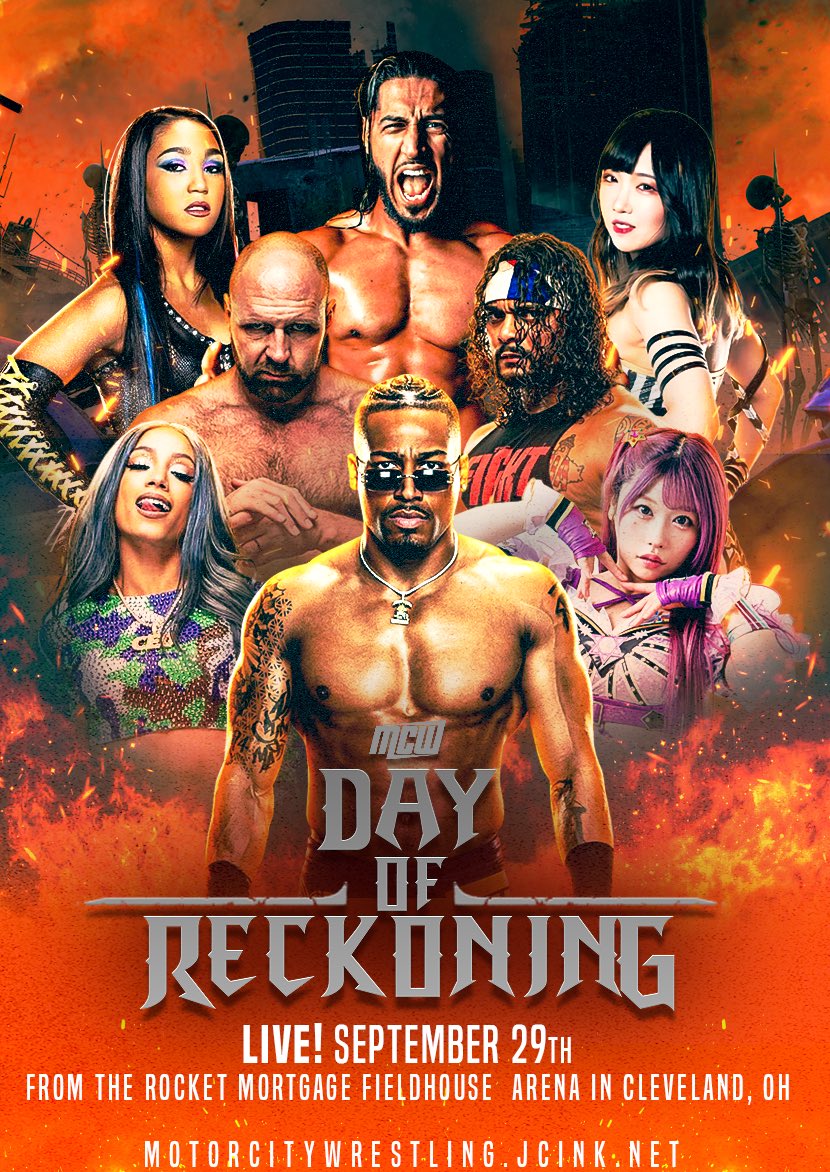 With the year drawing to a close and WrestleFest on the horizon, MCW makes a stop in Cleveland, Ohio for Day of Reckoning on September 29th!