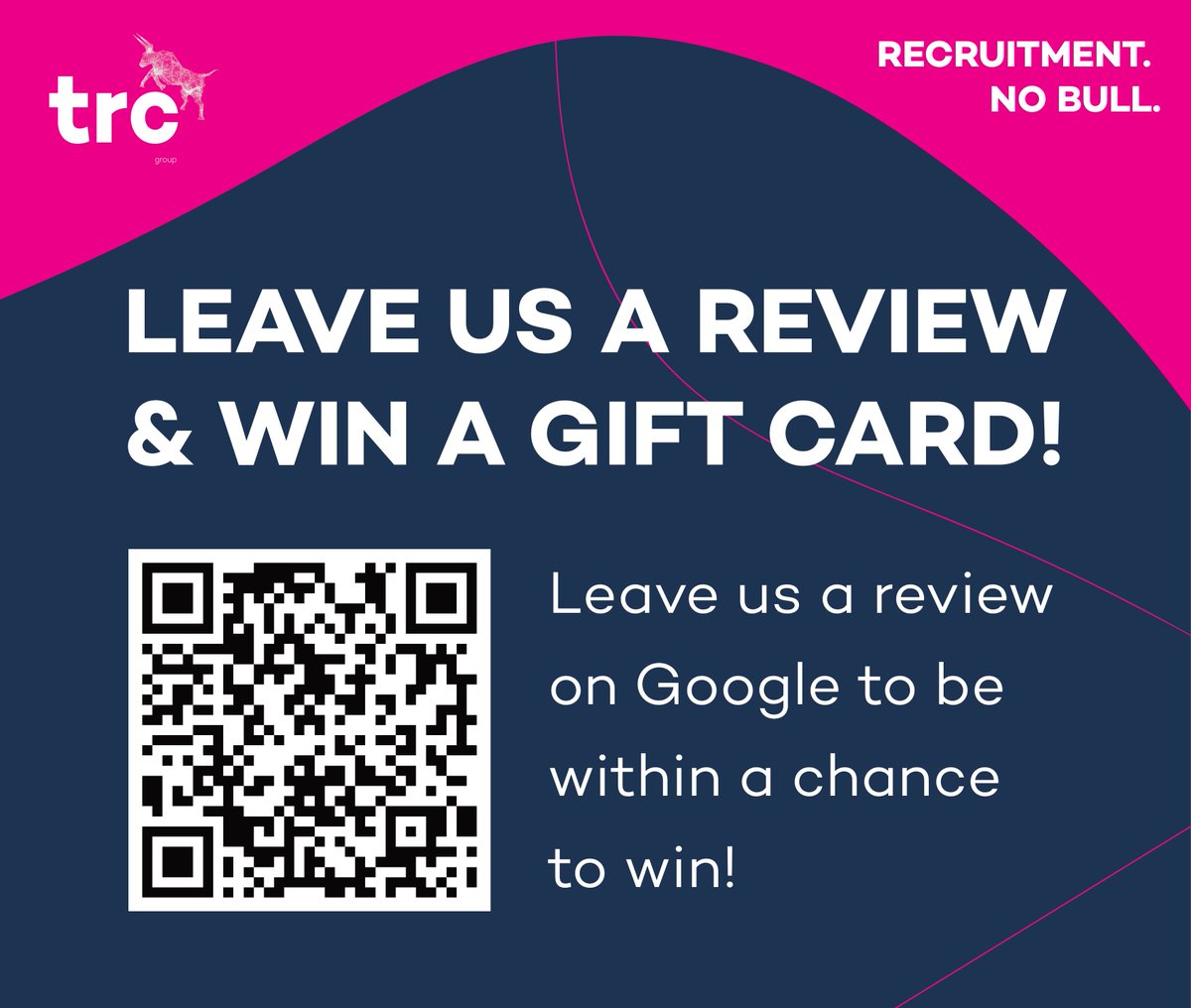 recruitcrowd's tweet image. 🚨Fancy a meal out on us?? Leave us a Google Review and you will be put in our price draw to win a £100 gift card to the most popular restaurants!

 #MealOut #GoogleReview #PriceDraw #GiftCardGiveaway #NoBull #TRC