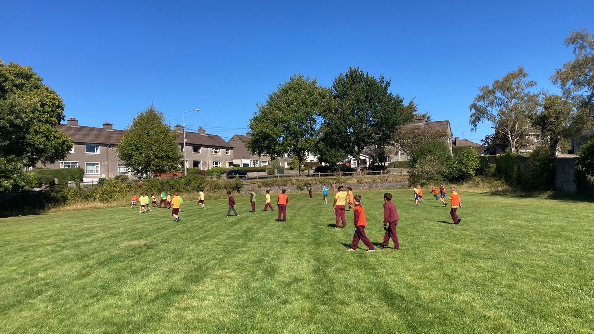 U11 and U13 football training is back in full swing. ⚽️☀️🌞😀
