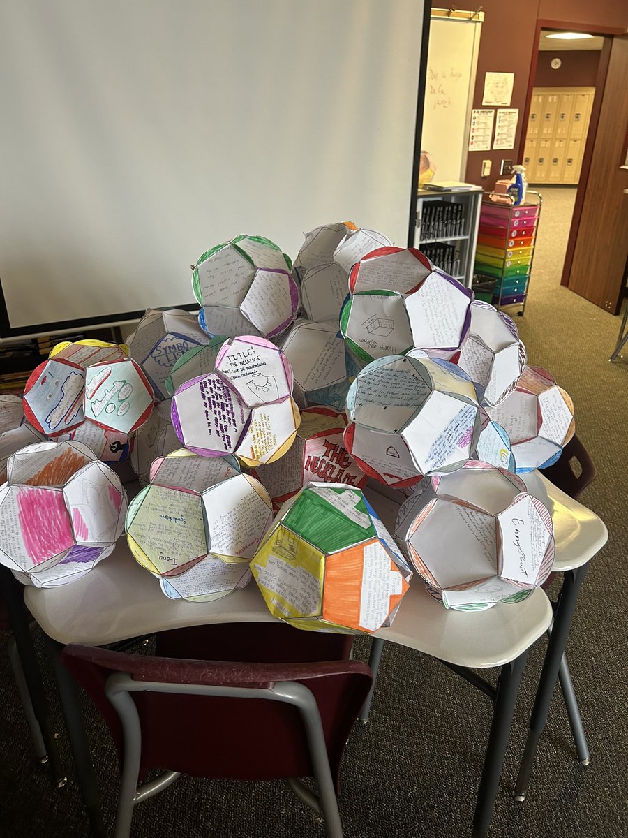 I want to shout out Ms. Rosalez from SCHS for always pushing her students! Her ESOL students completed a Bloom’s Ball for a short stories like The Necklace and Thank You Ma’am. They’re doing a great job of language learning through content and rocking it! <a href="/HumbleISD_Multi/">Humble ISD Language Acquisition</a>