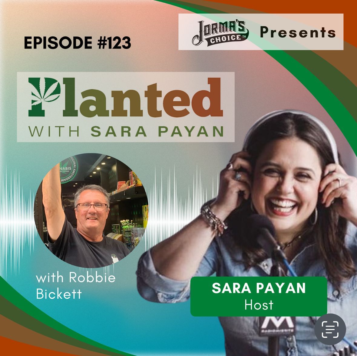 plantedwithsara's tweet photo. The latest episode of @plantedwithsara is LIVE!

This week, @SaraMPayan discusses #hemp, #cannabis policy and the history of the “Cornbread Mafia”, with Robbie Bickett, founder of #BickettAndBooneCBD. 

⛓️‍💥 https://t.co/U3O4Z9aTxV

#CornbreadMafia #podcasts https://t.co/vKa6uXuSP9