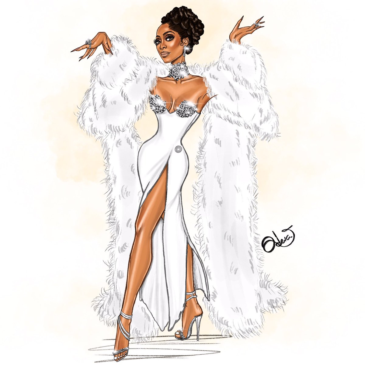 oderatheartist's tweet photo. ✨#MoAbudu 60th Birthday (11 Sept) 🥂❤️😊
#fashionillustration #celebrity #artist #fashionblogger #stylish #beautifulwoman #fanart #Designer #sketch #DiamondJubilee #Birthday #fashionart #digitalpainting #procreate #PublicFigure #artoftheday #artistsupport #ThisDayStyle #Mo60 https://t.co/0G5Z0ipTOW