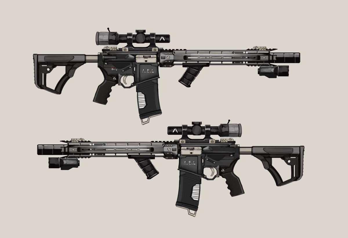 ProjectUmbr's tweet image. A.E.L R-15 Chambered in 5.56x45