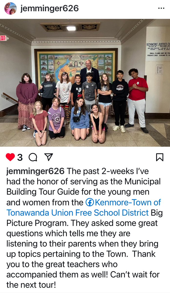 What a great day for the BPMS Hearts and Moons visiting with and learning from <a href="/joeemmingerr/">Joe Emminger</a> from <a href="/TownofTonawanda/">Town of Tonawanda, New York</a>